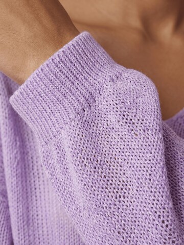 Pull-over oversize 'Milana Cotton' americandreams en violet