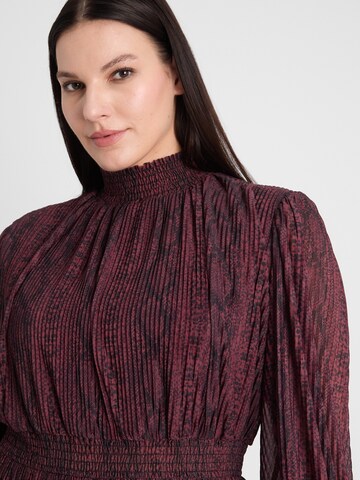 Guido Maria Kretschmer Curvy - Vestido 'Julia' en rojo