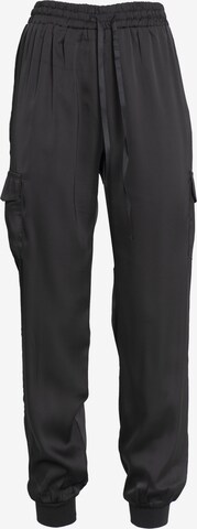 Influencer Pants in Black: front