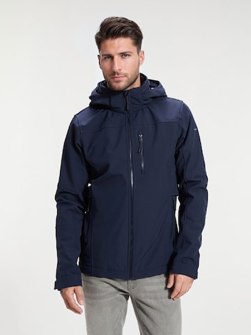 Human Nature Performance Jacket 'Kerry' in Blue: front
