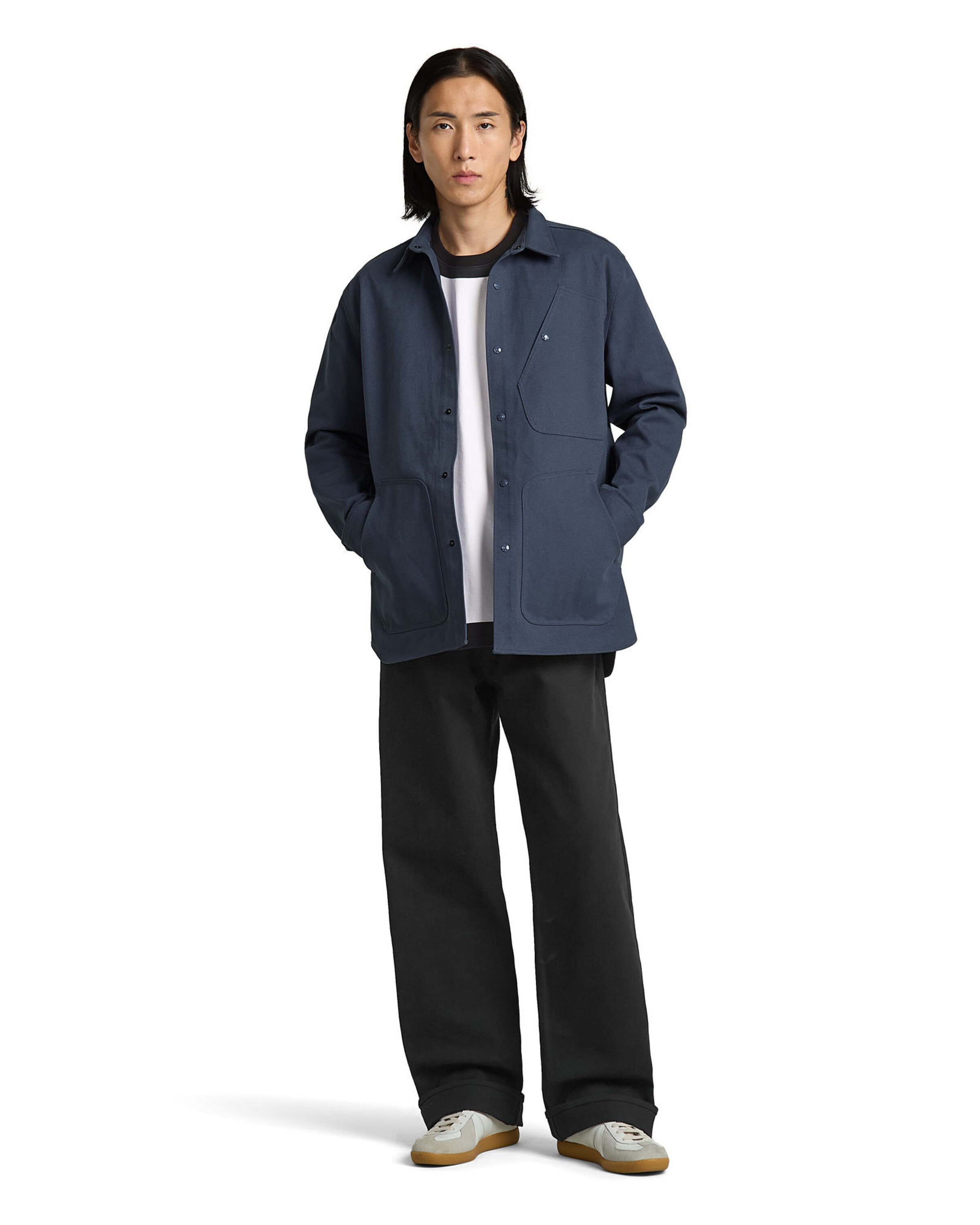 G-STAR Loosefit Hose 'MN Type 96' in Schwarz