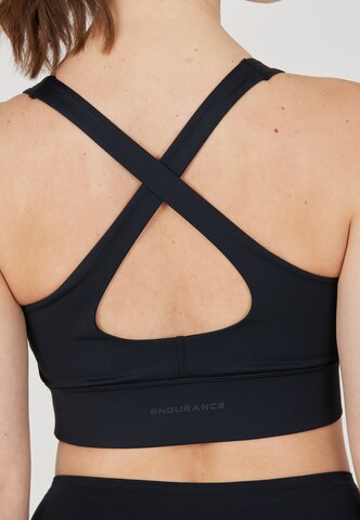 ENDURANCE Medium Support Sports Bra 'Keelarin' in Black