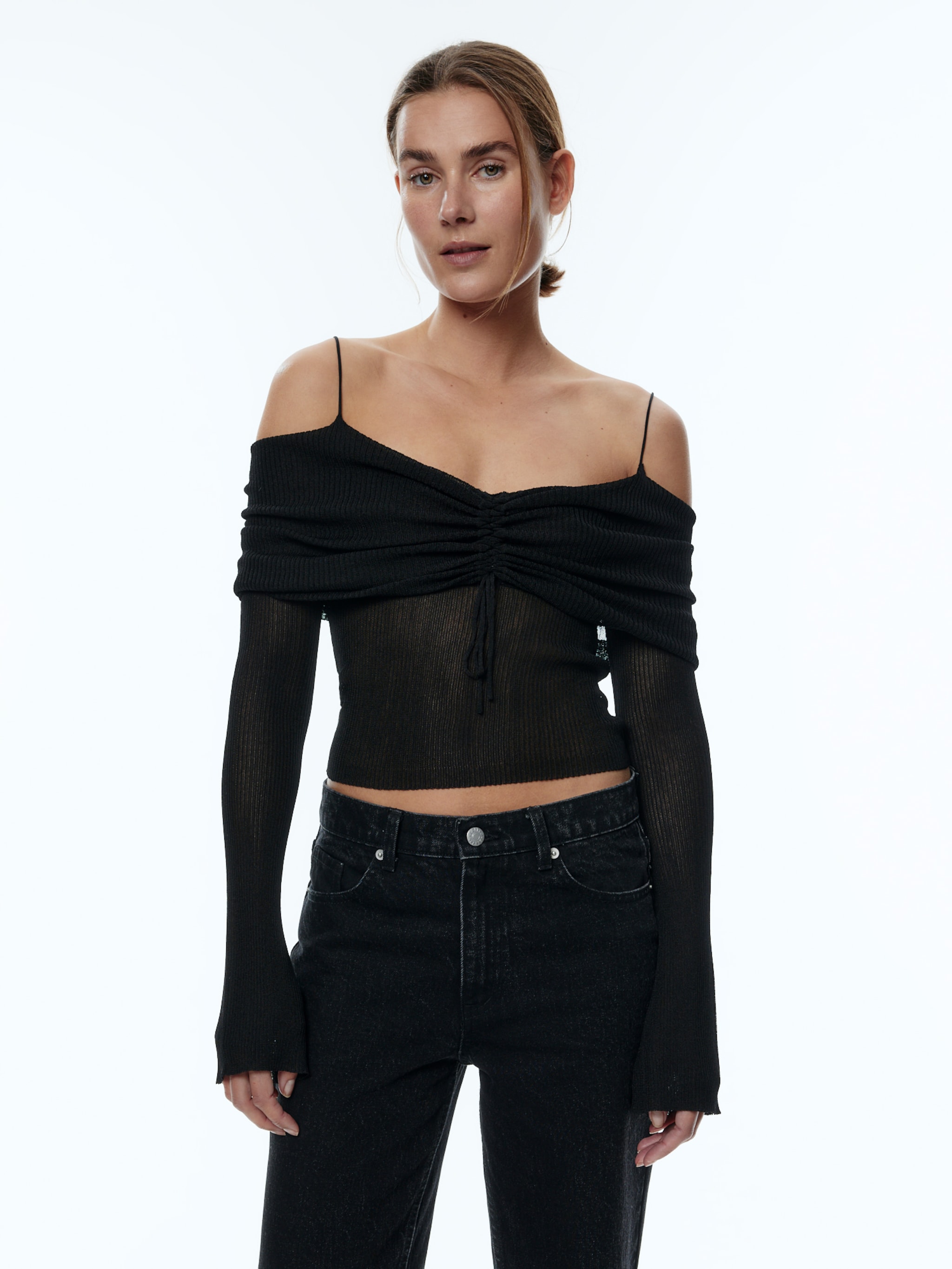 EDITED Producten Trui 'Sonja' Zwart