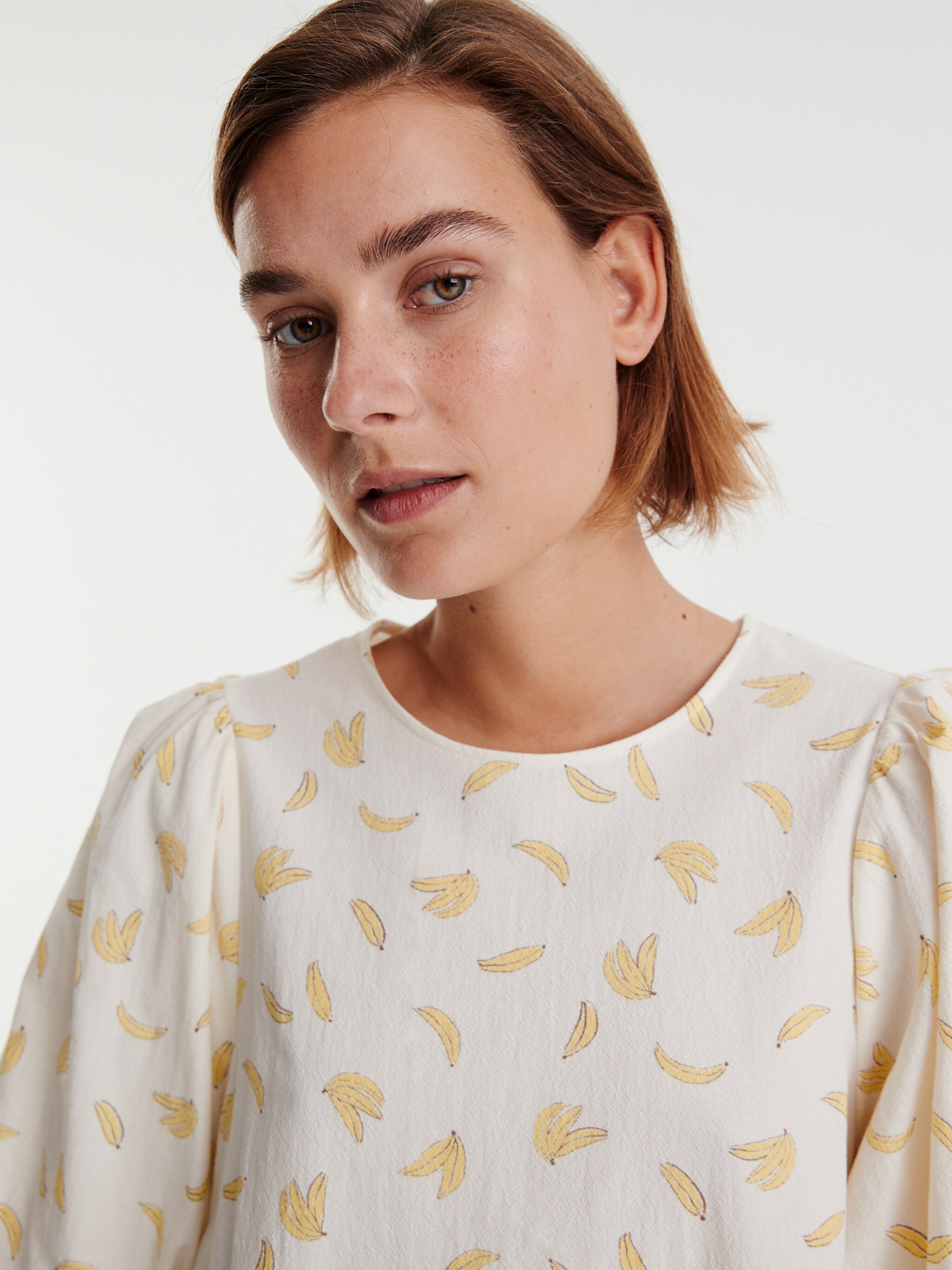 EDITED Producten Jurk 'Lene' Pasteelgeel