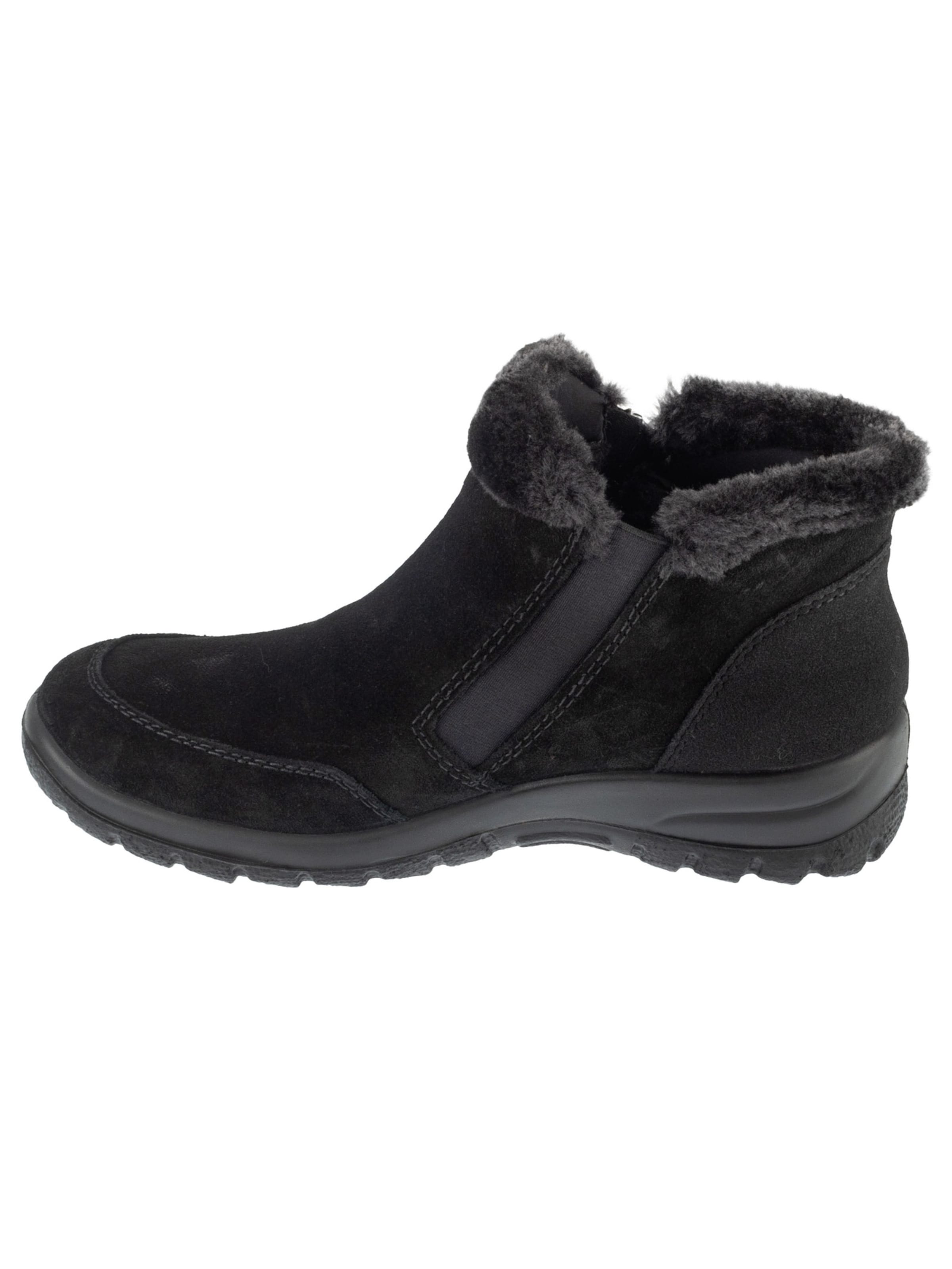 Boots Rieker en noir : devant