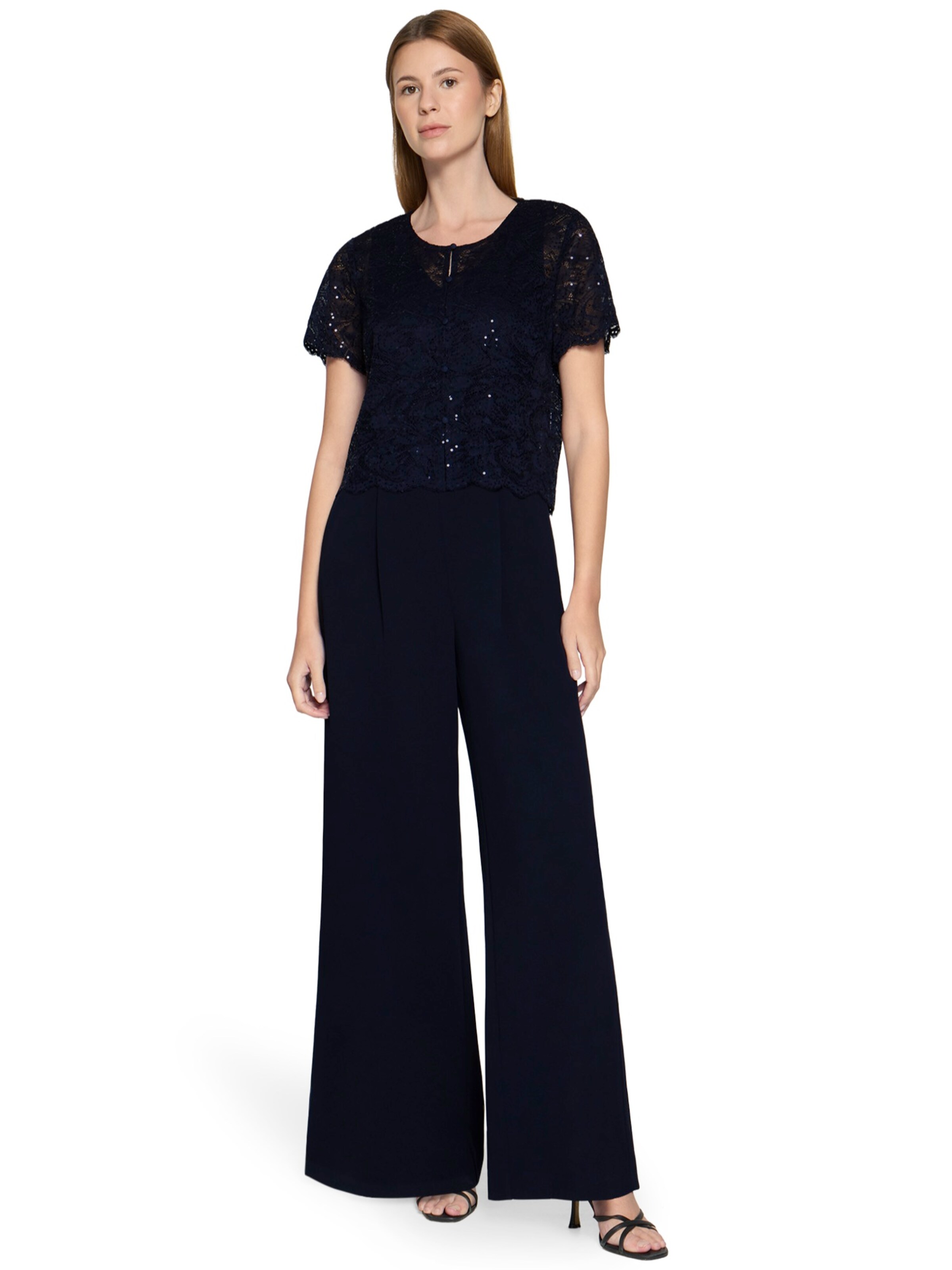 Vera Mont - Jumpsuit en azul: frente