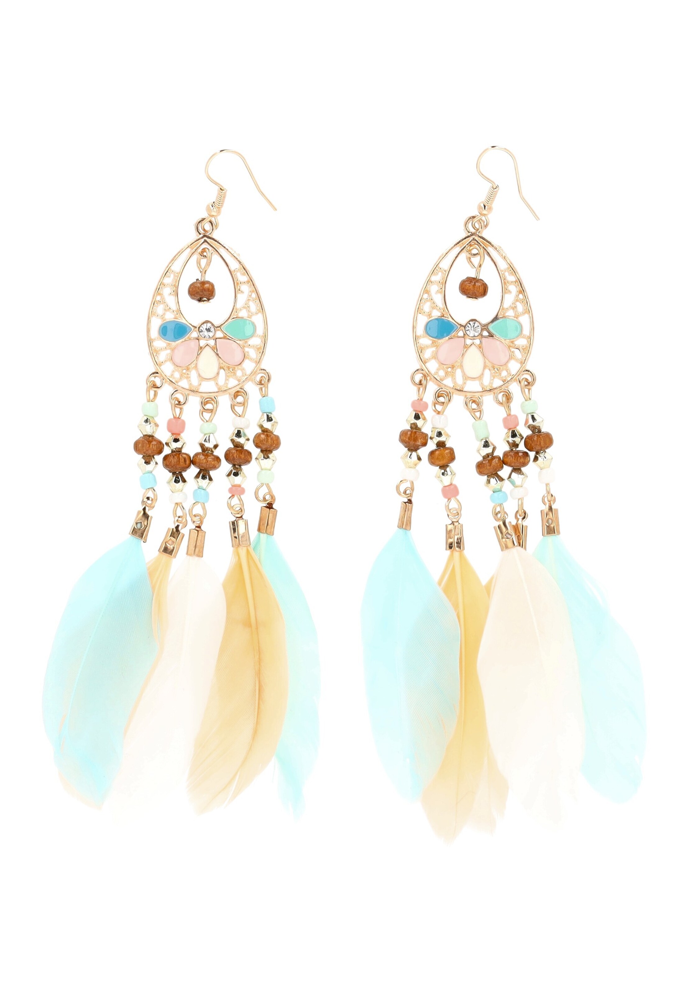 ebeeza Fülbevalók - vegyes színek: elől