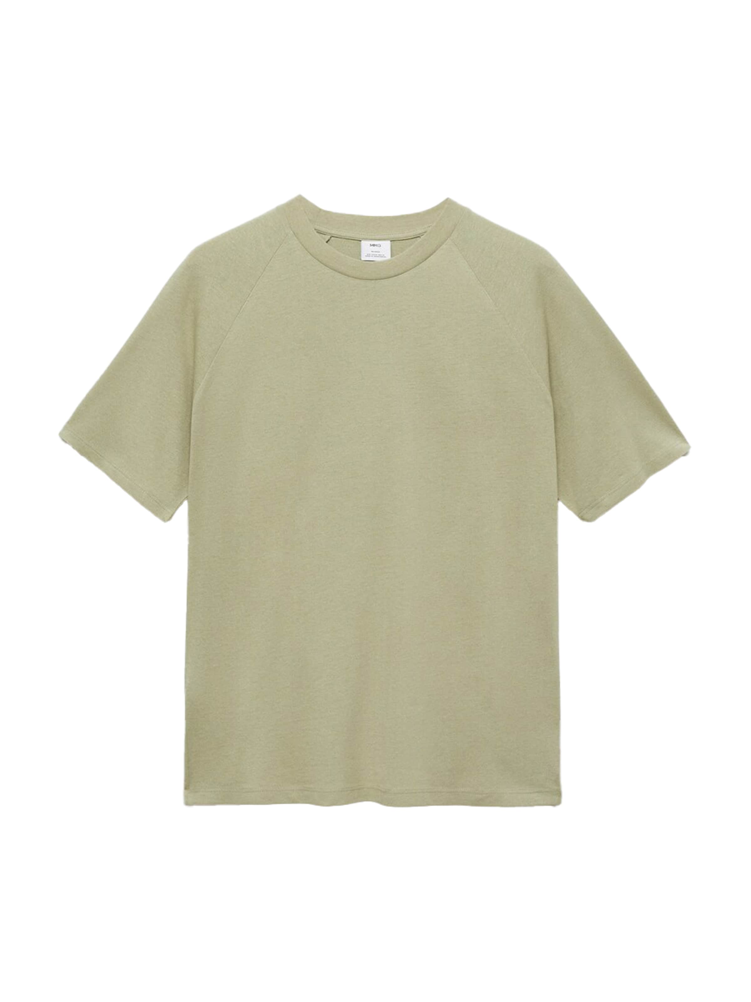 MANGO MAN Shirt &#x27;CIRCO&#x27; in Groen: voorkant