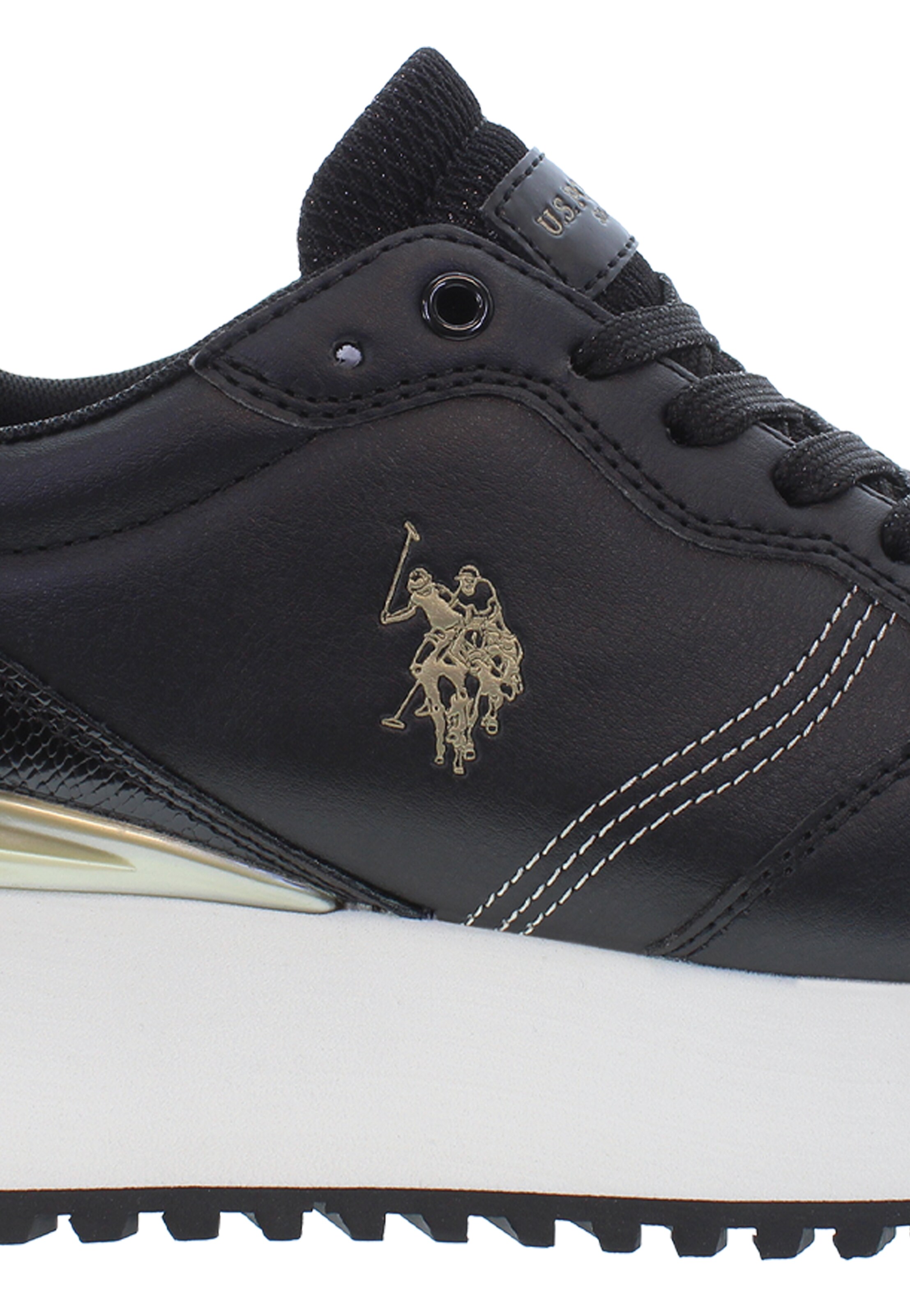 U.S. POLO ASSN. Sneaker 'BAYLE002WDYM1' in Schwarz