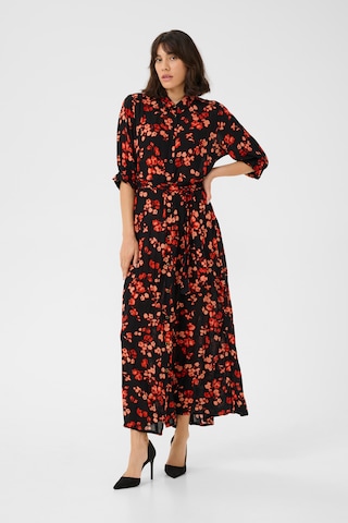 Kaffe Blousejurk 'Tine Amber' in Zwart