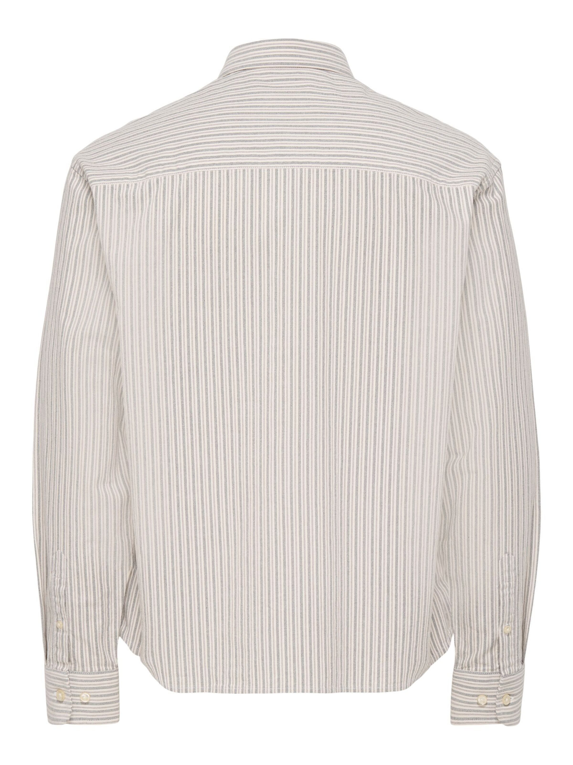 Only & Sons Regular Fit Hemd 'OXFORD' in Beige