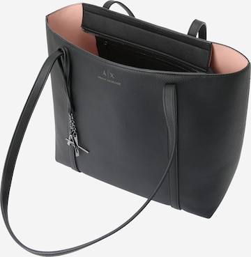 ARMANI EXCHANGE Shopper in Zwart