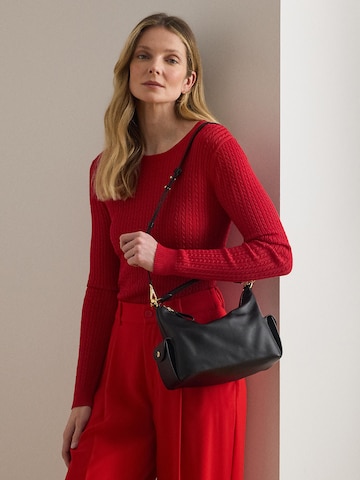 Lauren Ralph Lauren Schultertasche 'BLAIKE' in Schwarz