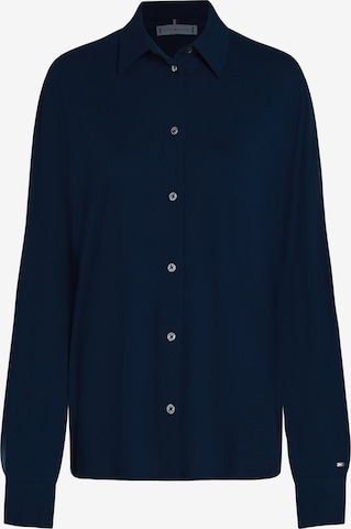 TOMMY HILFIGER Bluse in Blau: Vorderseite