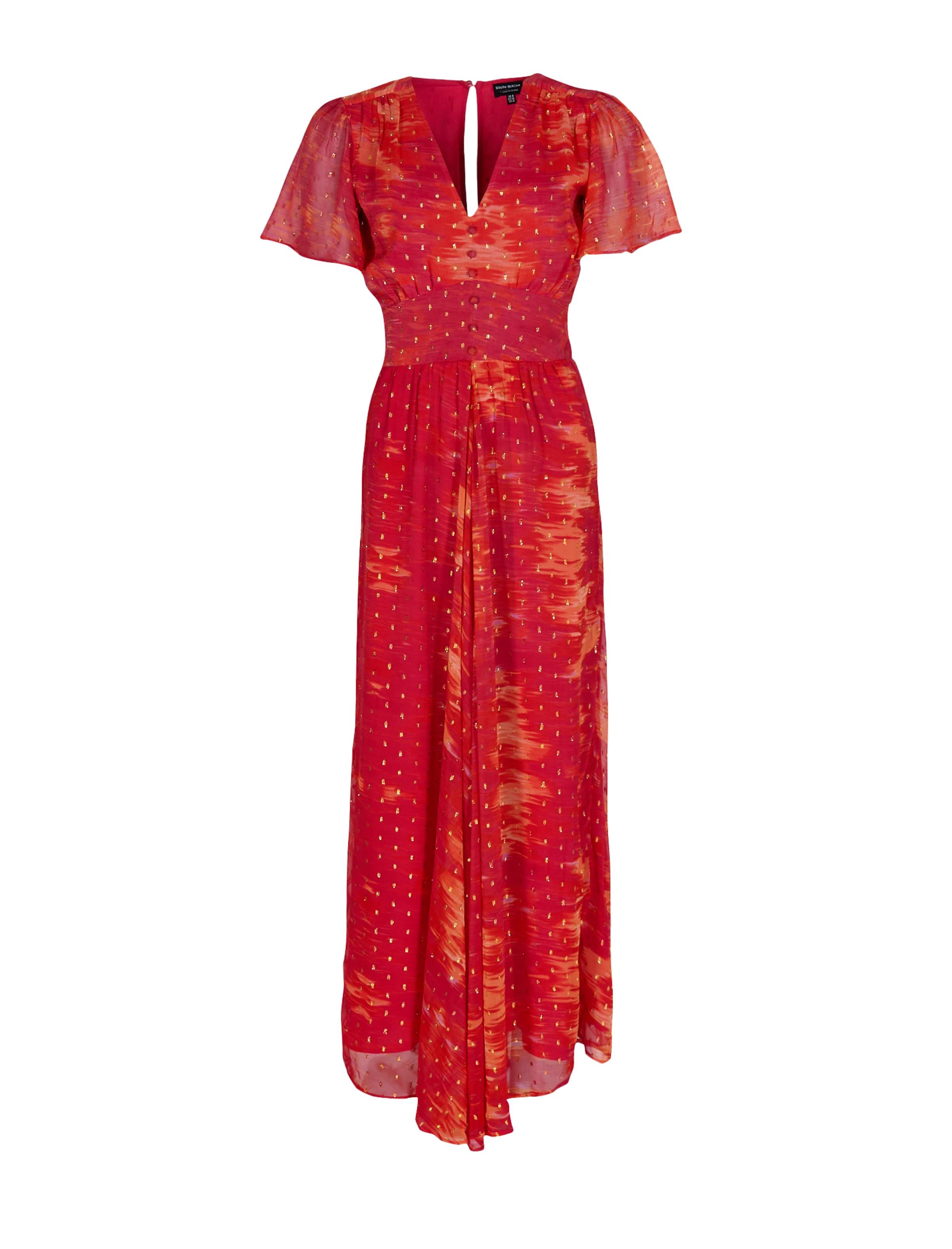 South Beach Kjole i rød: forside