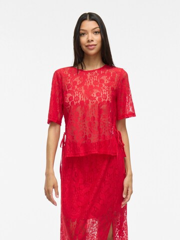 VILA Top 'VIHilde' in Rood: voorkant