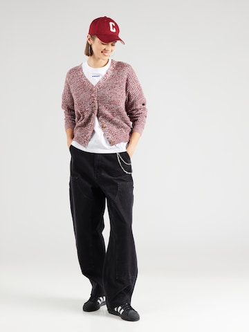 Hailys Knit cardigan 'Pi44pa' in Red