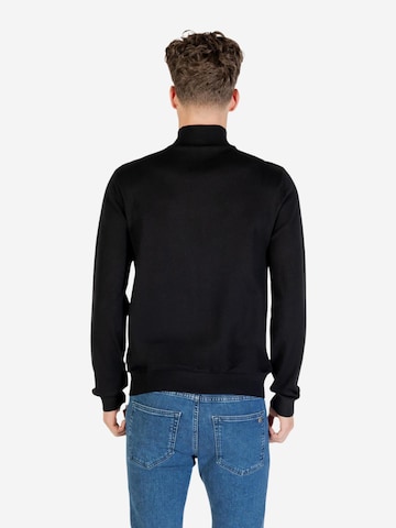 ARMANI EXCHANGE Gebreid vest in Zwart