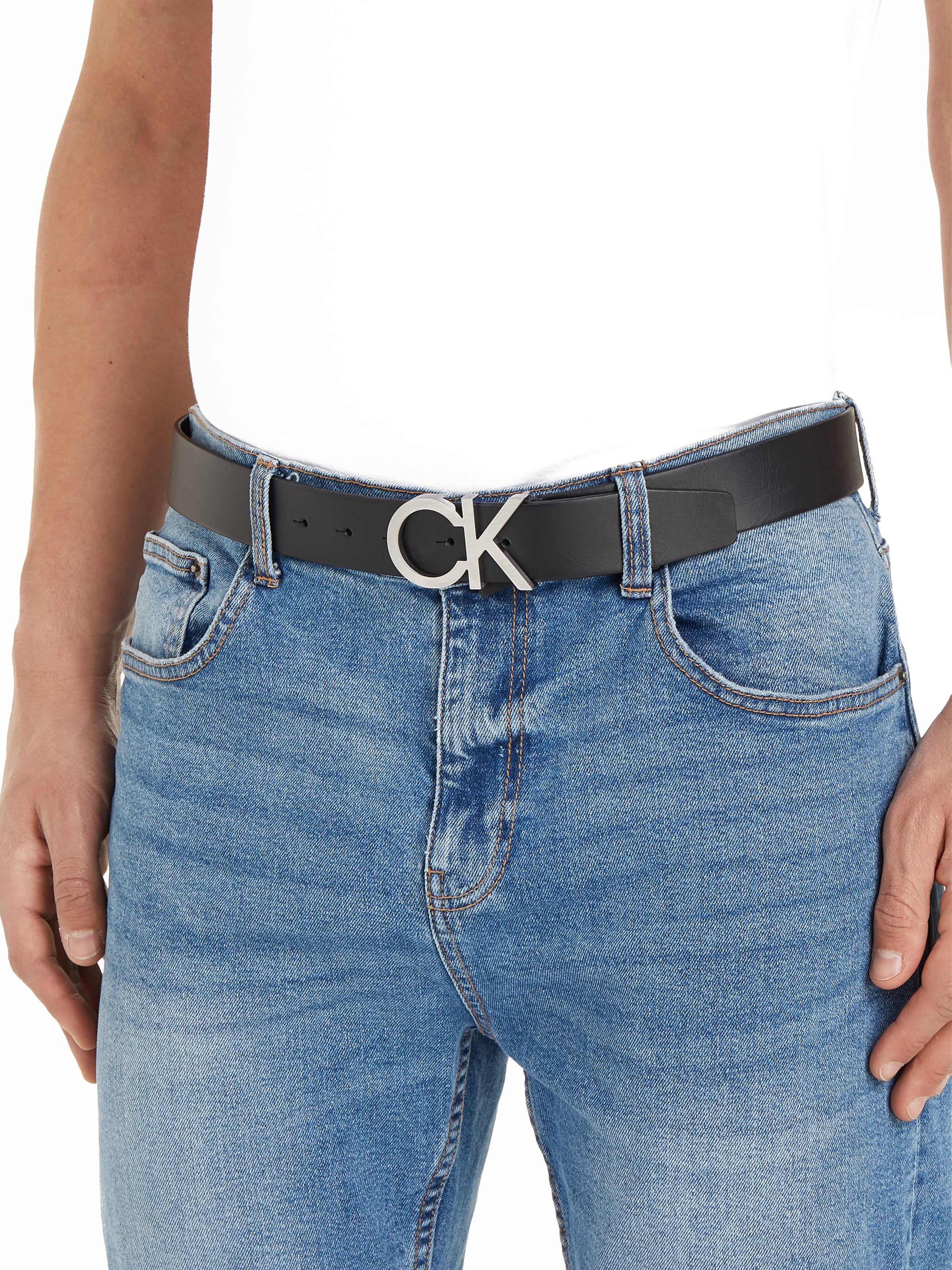 Ceinture Calvin Klein en Noir ABOUT YOU
