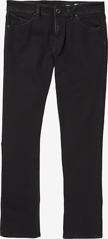 Volcom Slimfit Jeans 'Vorta' in Zwart: voorkant