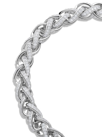Tony Fein Bracelet 'Zopf' in Silver