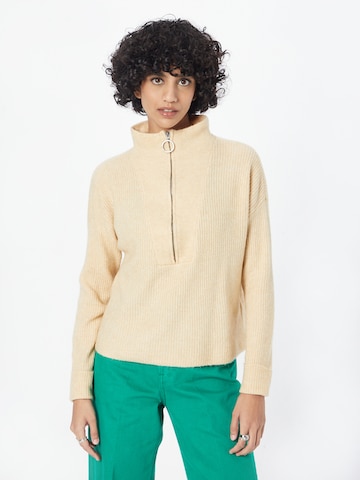 Noisy may Sweater 'New Alice' in Beige: front