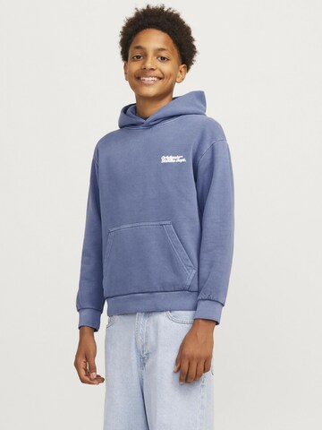 Sweat 'JORVermont' Jack & Jones Junior en bleu : devant