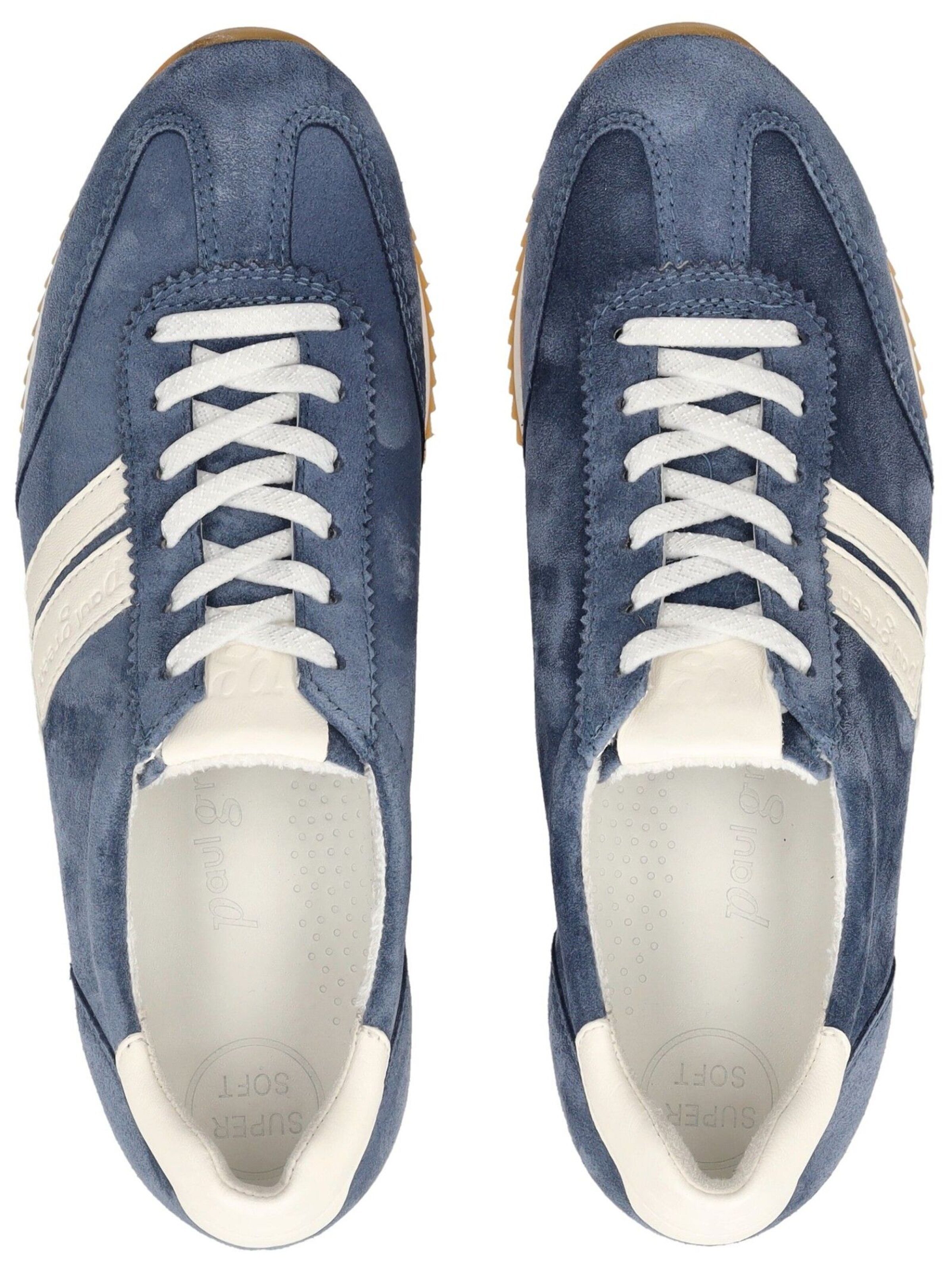 Baskets basses Paul Green en bleu