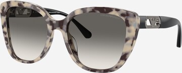 Emporio Armani Zonnebril '0EA4214U 54' in Grijs: voorkant