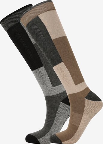 Whistler Sports socks 'Corsicana' in Brown: front