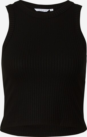 JAN 'N JUNE Top 'PORTO' in Black: front