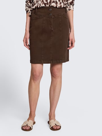 TOM TAILOR Rok in Bruin: voorkant