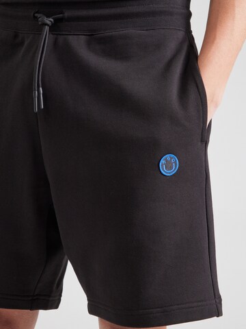 HUGO Regular Pants 'Nylsho' in Black