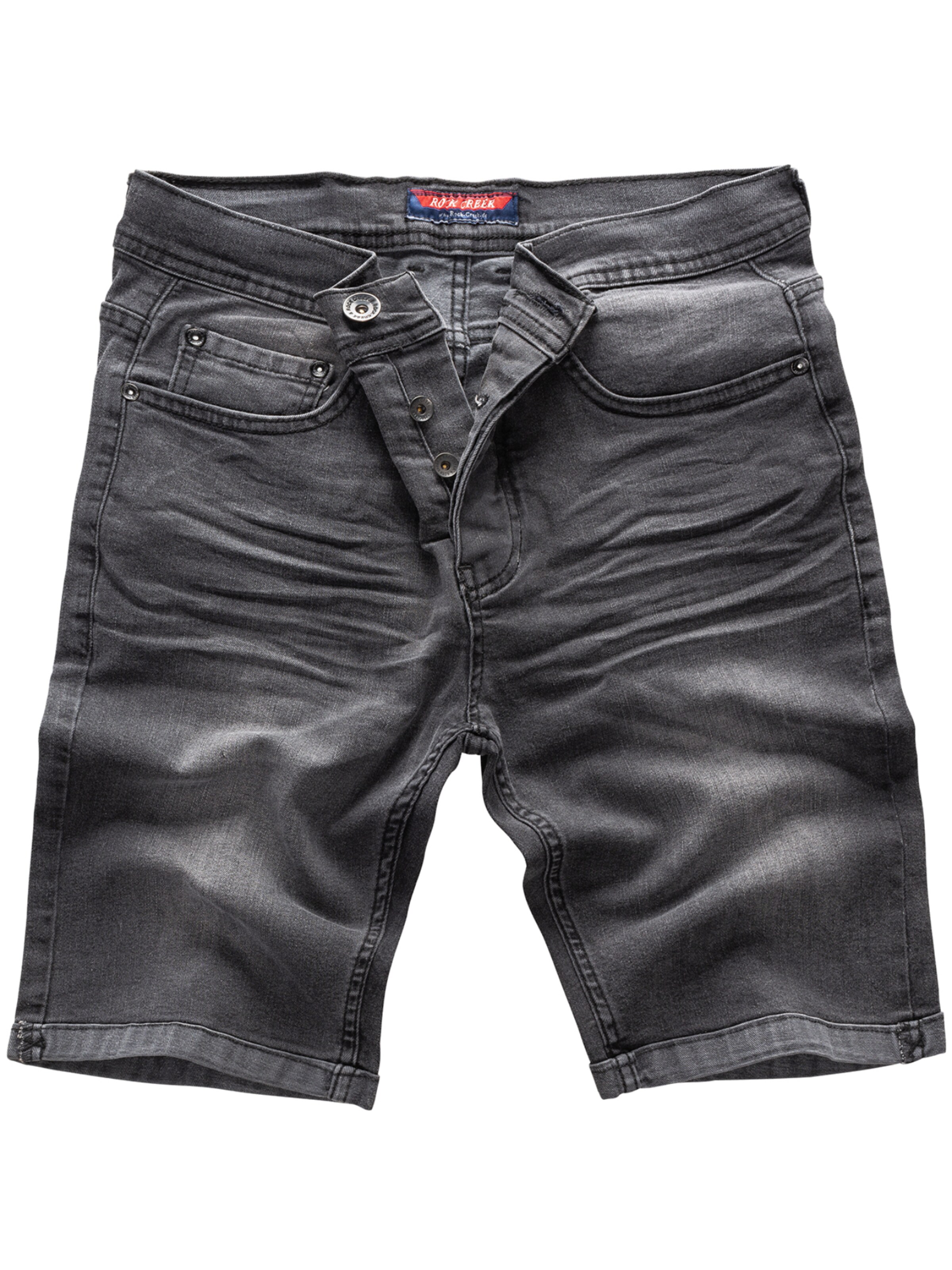 Rock Creek Shorts in Grau: Vorderseite