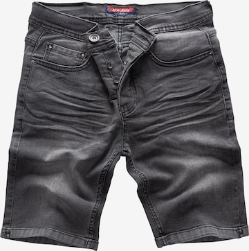 Rock Creek Shorts in Grau: predná strana