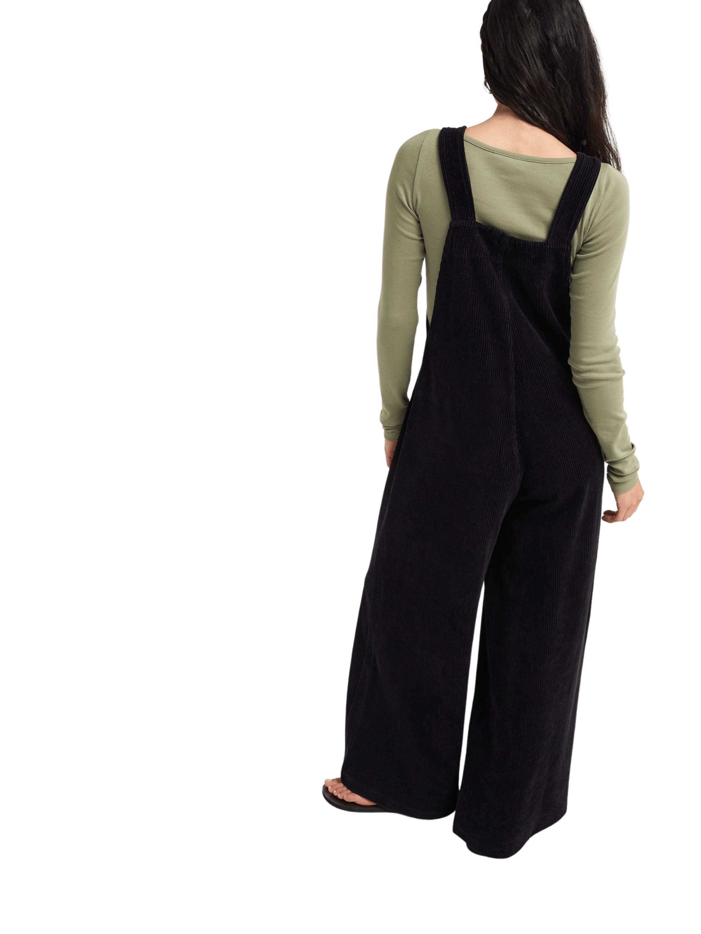 ROXY Wide leg Overalls 'Best Daze' in Black
