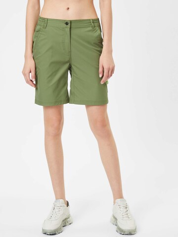 KILLTEC Regular Outdoor Pants 'Trin' in Green: front