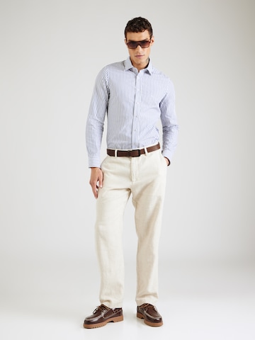 Michael Kors Slim fit Πουκάμισο σε μπλε