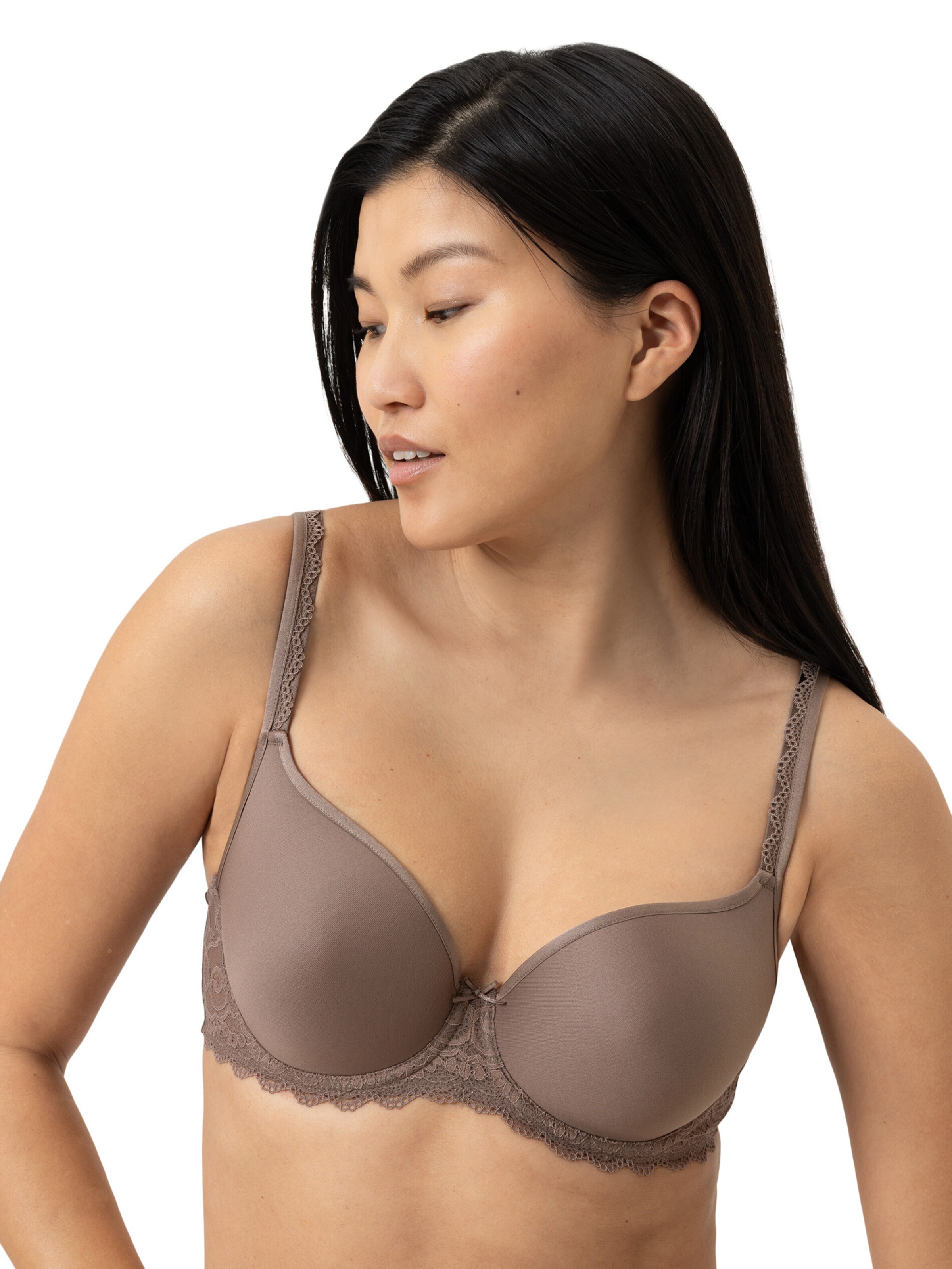 Mey T-shirt Bra in Brown