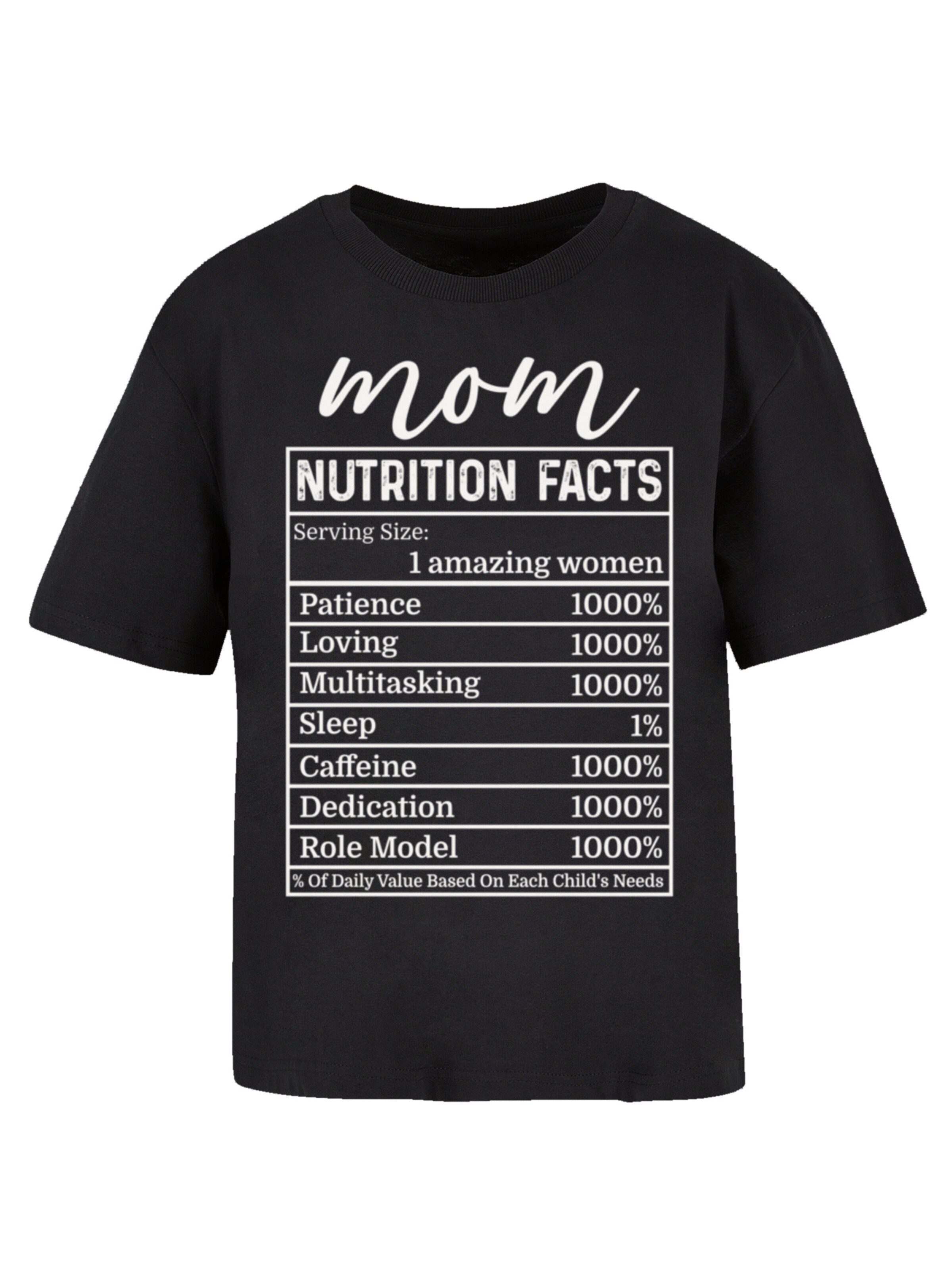 T-shirt F4NT4STIC en noir : devant