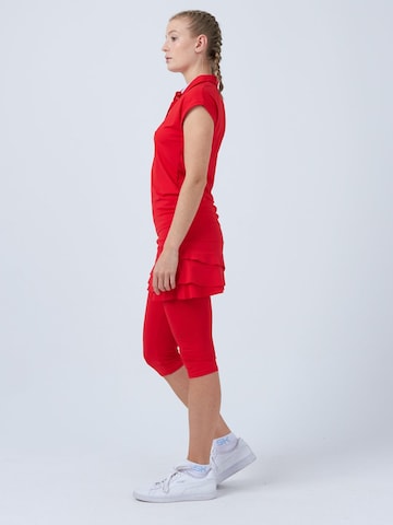 SPORTKIND Funktionsshirt 'Polo Shirt Loose-Fit'‌‌‌‌‌‌‌‌ in Rot