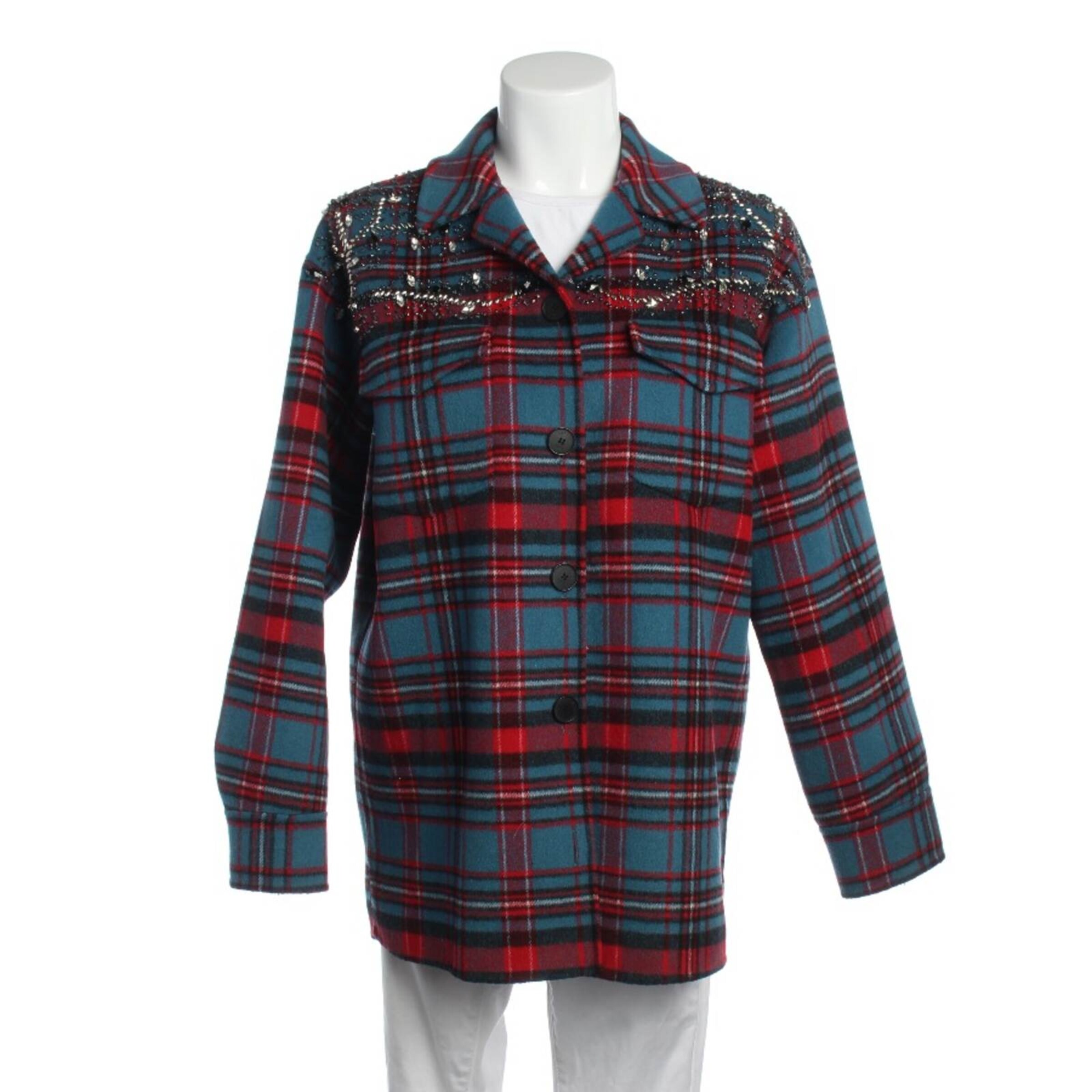 Sandro Jacket & Coat in S in Mixed colors: front