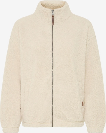 Oxmo - Casaco em moletão ' OXBERINA ' em bege: frente