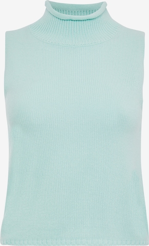 Threadbare Knitted Top 'Marlisa' in Blue: front