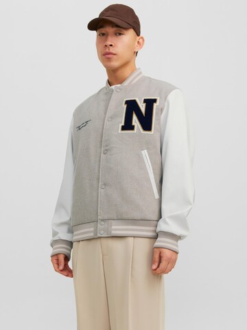 JACK & JONES Between-season jacket in Beige: front