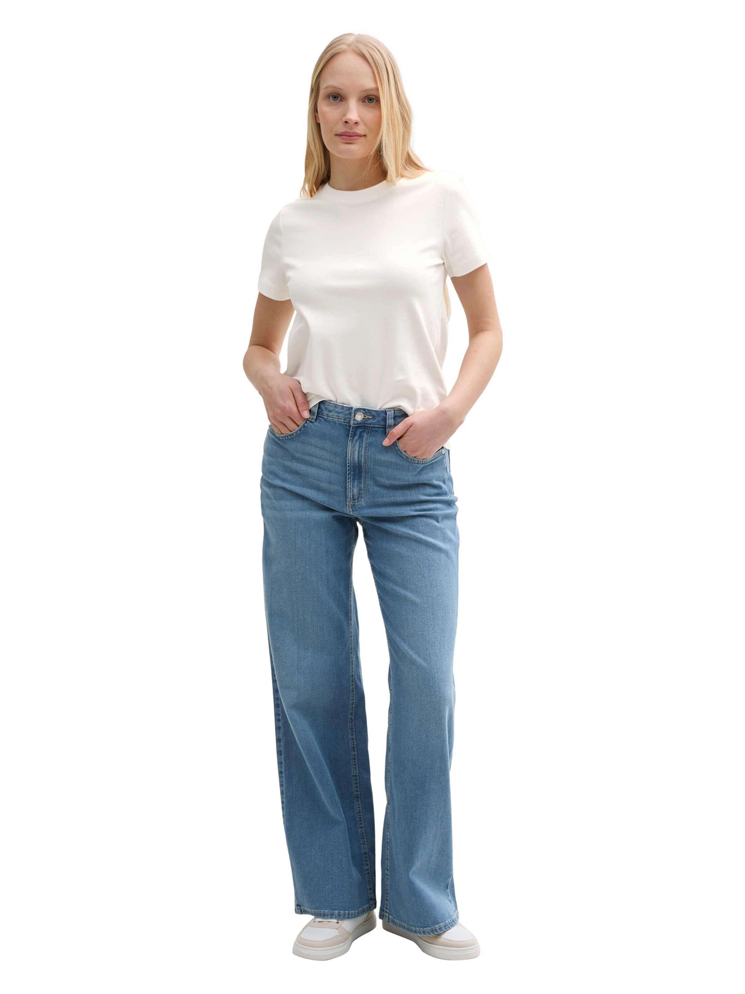 TOM TAILOR - Camisa em branco