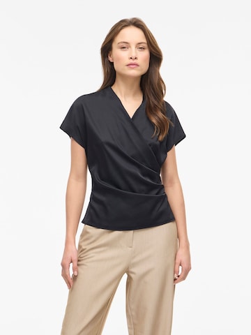 VILA Bluse 'VIElette' i sort: forside
