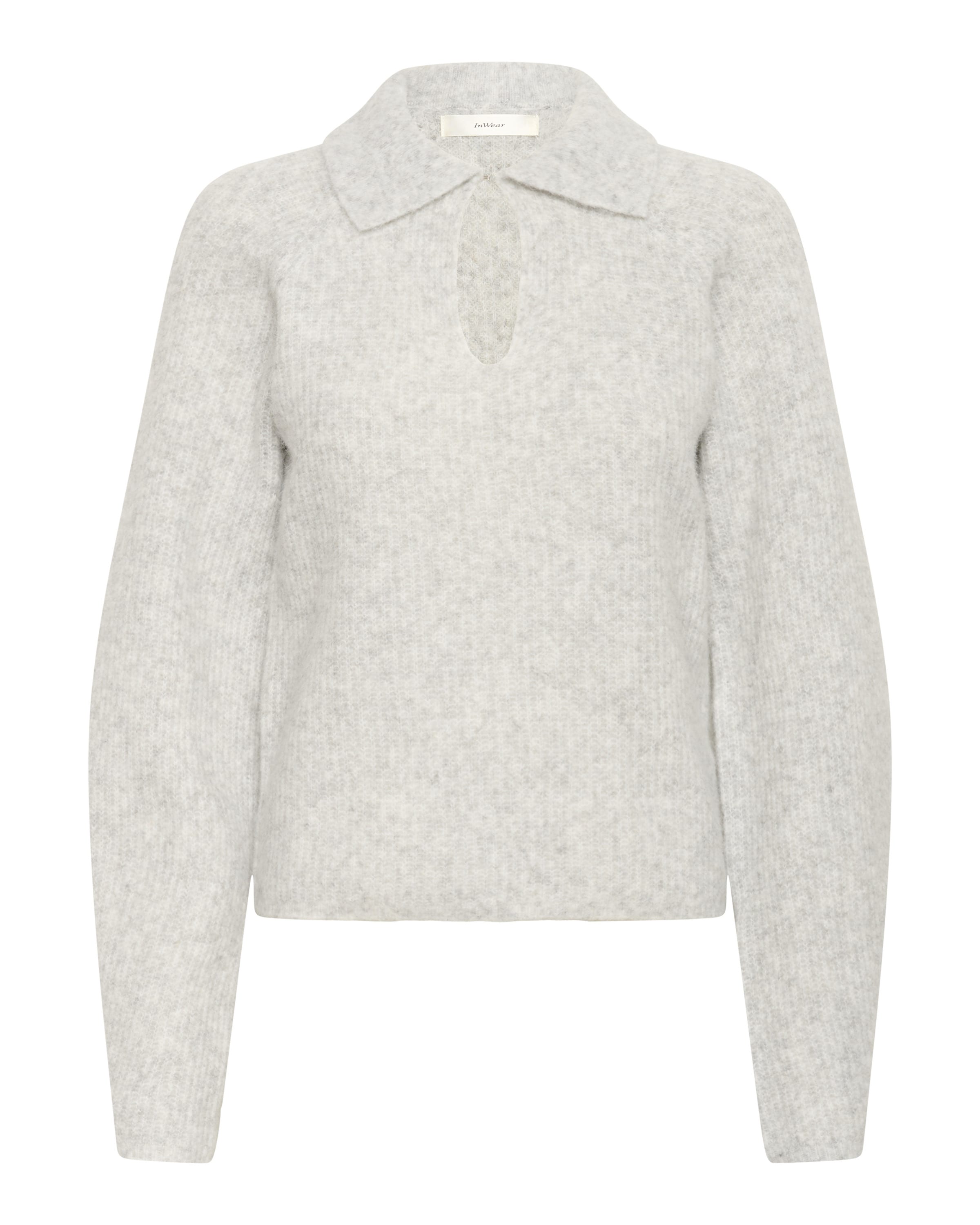 InWear Trui 'IWNIAS' in Grijs: voorkant