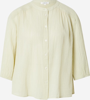 s.Oliver Bluzka w kolorze żółty: przód