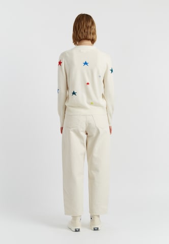 Chinti & Parker Cardigan 'Star' i beige